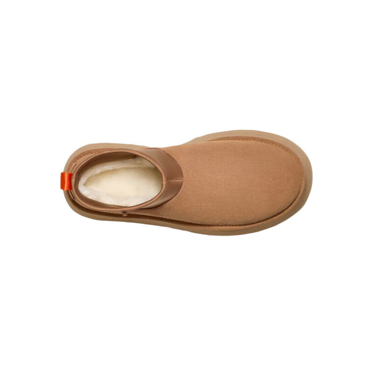 UGG EVERSHEEPSKINS雪地靴女鞋2025新款迪普松糕厚底增高舒适短靴雪地鞋女鞋棉鞋短靴 黑色中筒 4301 40