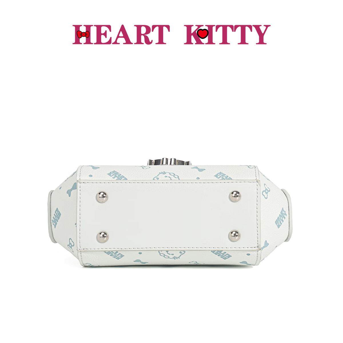 HEART KITTY高级小方包手提包女式新款轻奢小众可爱百搭单肩斜挎包生日礼物包 6620蓝色