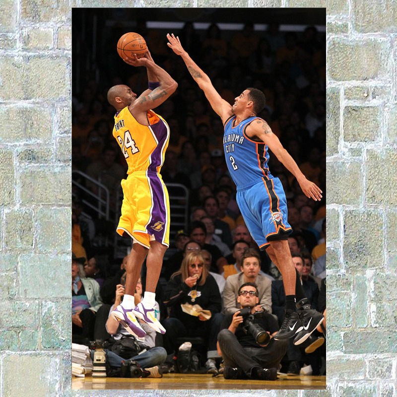 狼天影 kobe海报科黑曼巴比墙贴墙纸nba球星墙上贴画宿舍学生卧室超大