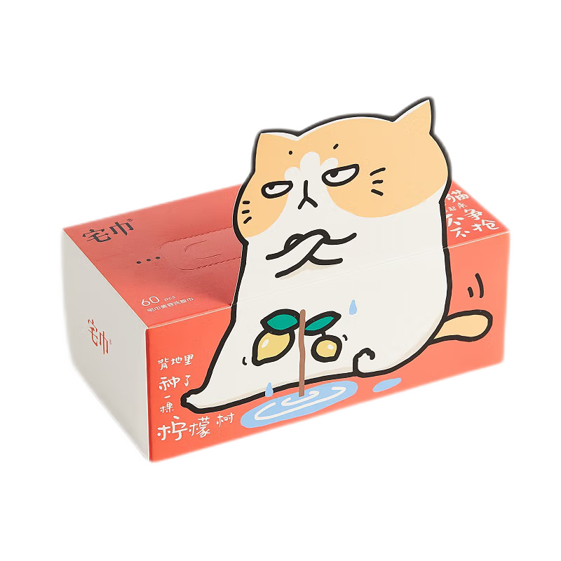 宅巾（ZHAIJIN） 小红盒洗脸巾一次性特厚干湿两用洁面巾加厚抽取式棉柔美容巾 厚款 300抽 /5盒装款式随机