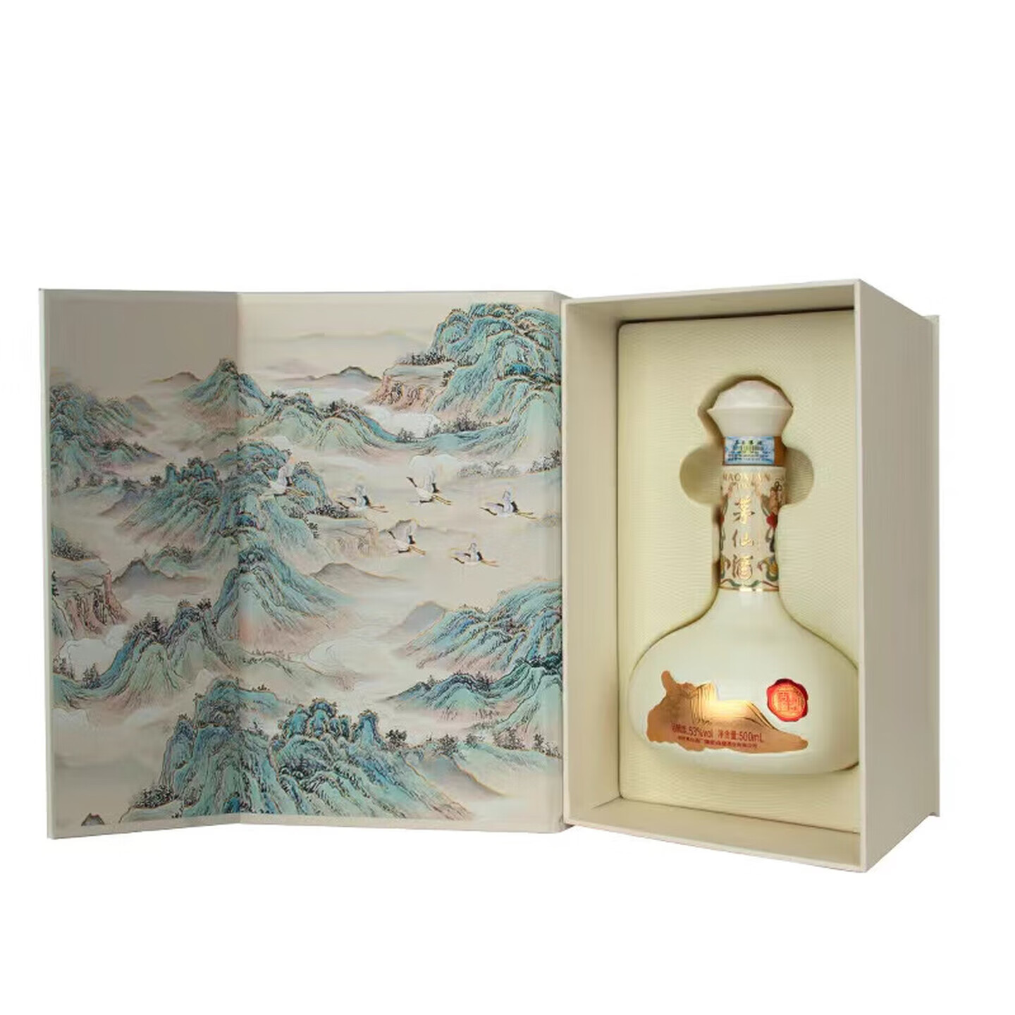 茅仙贵州茅台集团黔茅酒53度酱香型白酒 纯粮坤沙白酒  自喝送礼招待C 53度 500mL 6瓶 【茅台茅仙酒·黔茅古酱 6瓶原箱】