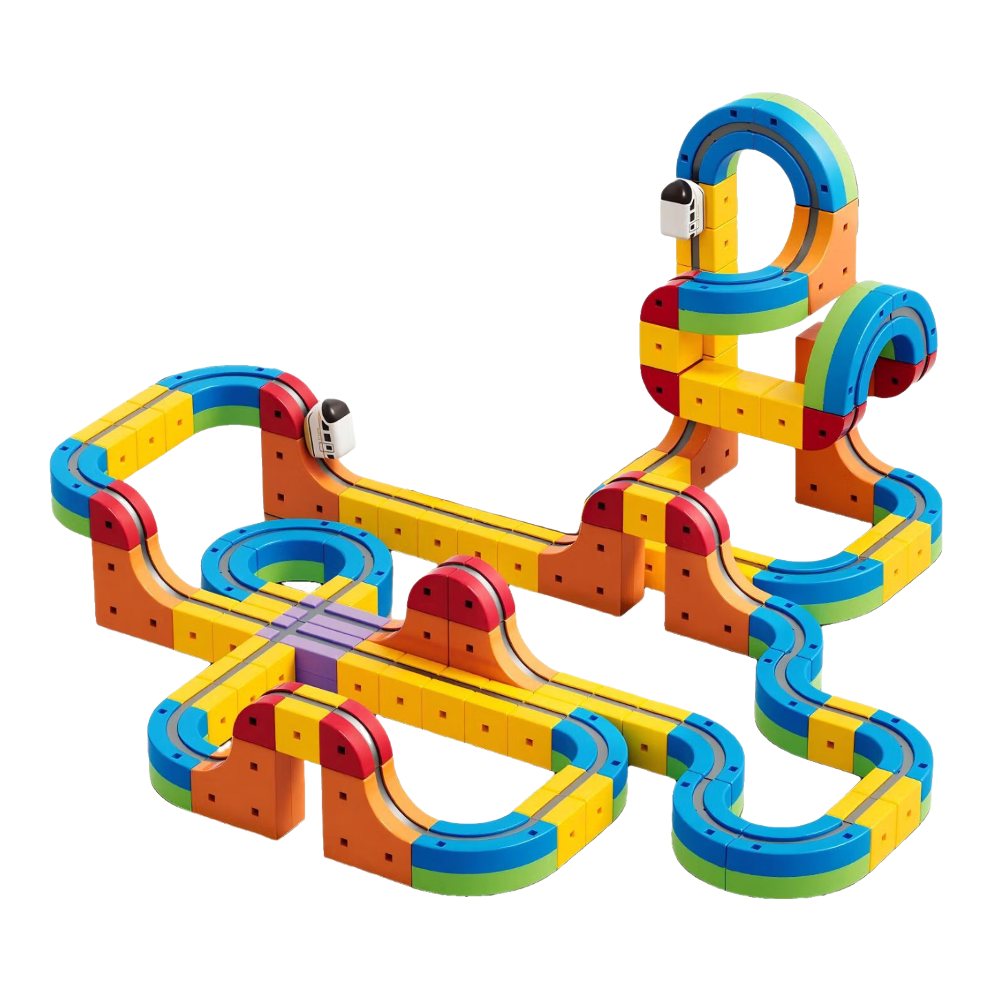 欧塞奇儿童玩具男孩女6-10-12岁魔幻磁吸磁力轨道车玩具小火车生日礼物