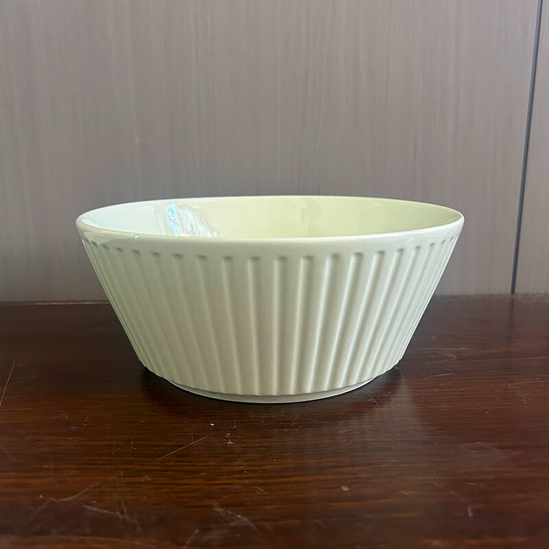 想迦月如烟系列陶瓷餐具2025新款高颜值餐具陶瓷碗盘釉下彩乔迁送礼 奶油风7件套装