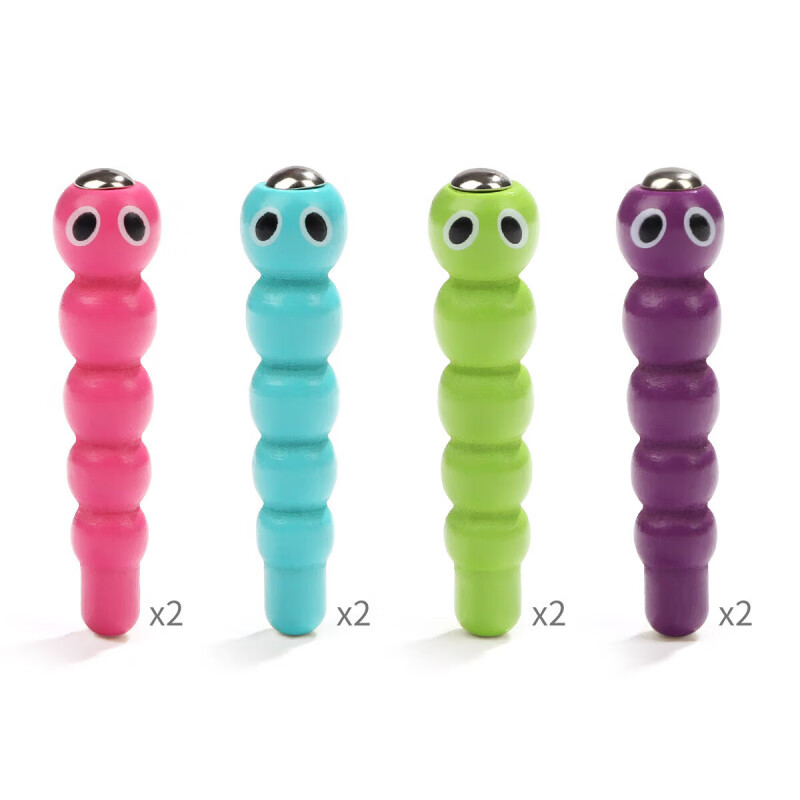 特寶兒（topbright）軌道車捉蟲飛行棋配件 捉蟲玩具配件[8祇]