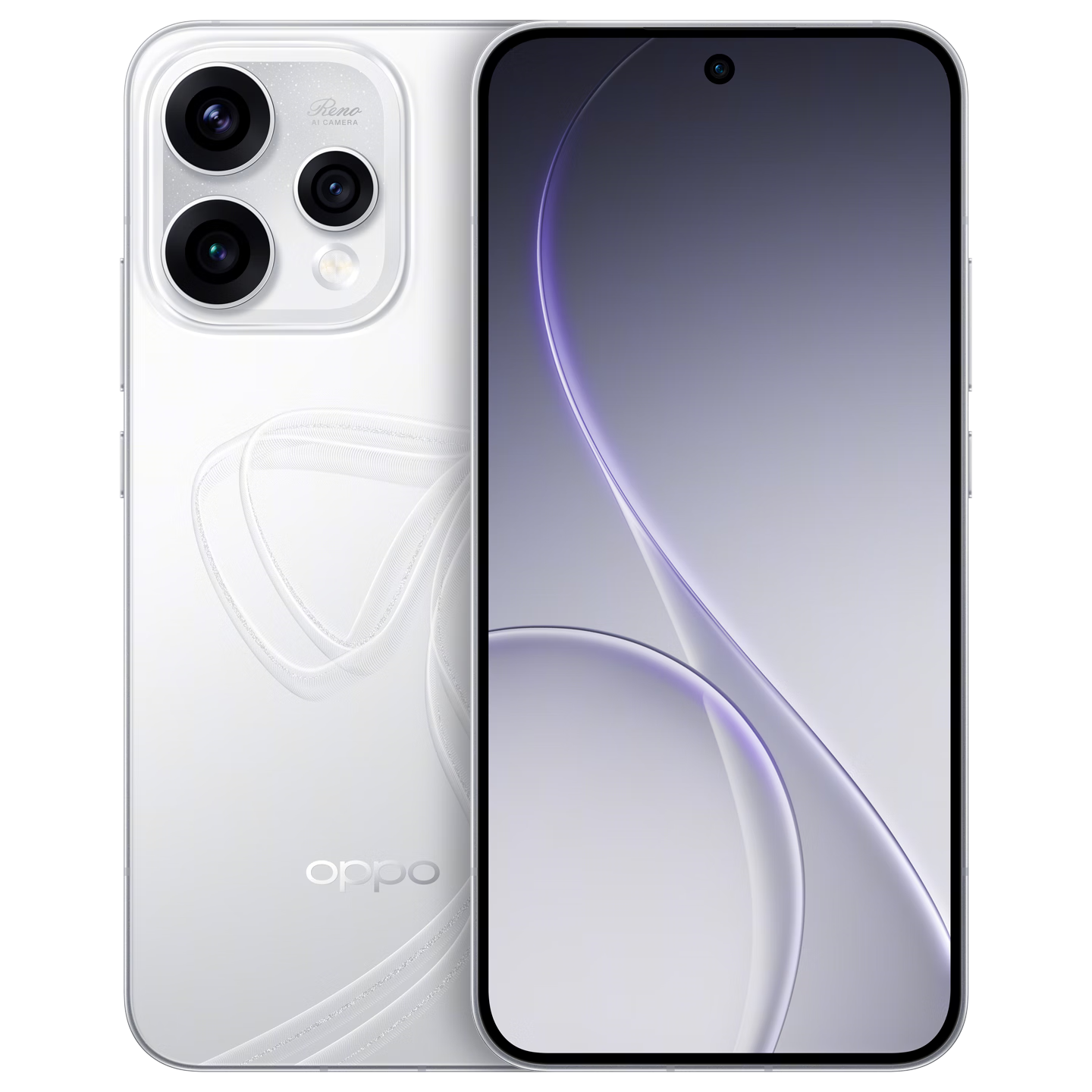 OPPO Reno15c 12GB+256GB 白色 5000万像素高清长焦 出圈实况 5G智能游戏 AI拍照手机 国家补贴