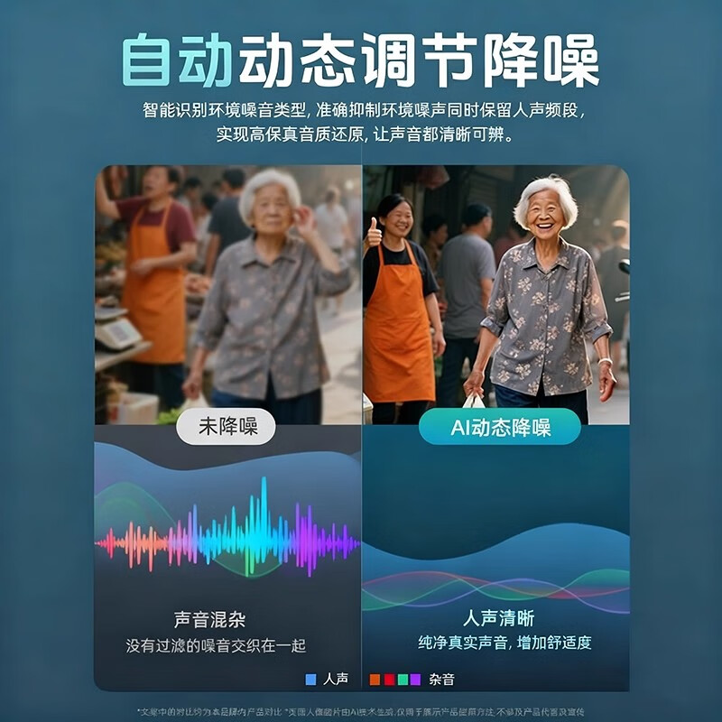 小米手机通用骨传导助听器老年人耳聋耳背专用老人轻中重度蓝牙 旗舰顶配Ultra款丨终身质保丨四重降噪丨大师听感