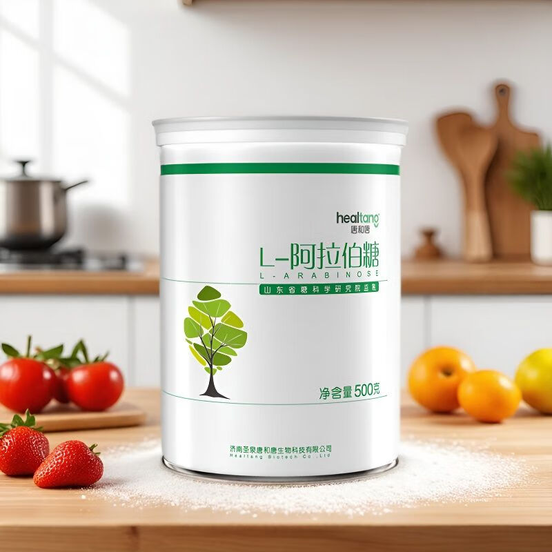 唐和唐阿拉伯糖粉成人代糖粉500g罐装纯l阿拉伯糖烘冲饮焙调味糖代白糖 阿拉伯糖1罐装