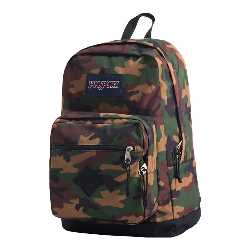 JANSPORT杰斯伯雙肩包男女31L花色休閑學(xué)生背包書包T29A 迷彩色 4J9