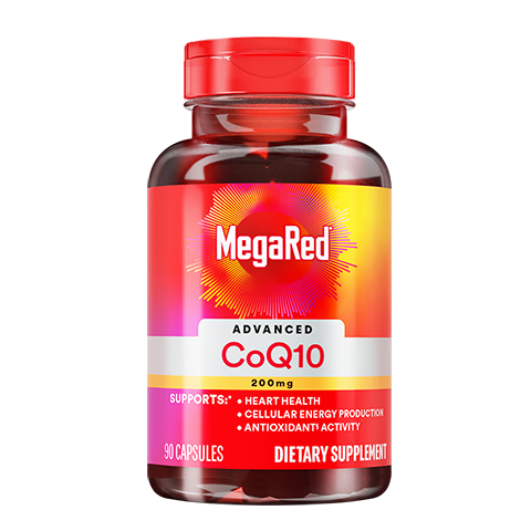 MegaRed脉拓辅酶q10胶囊高含量美国原装进口心脏coq10官方自营200mg90粒