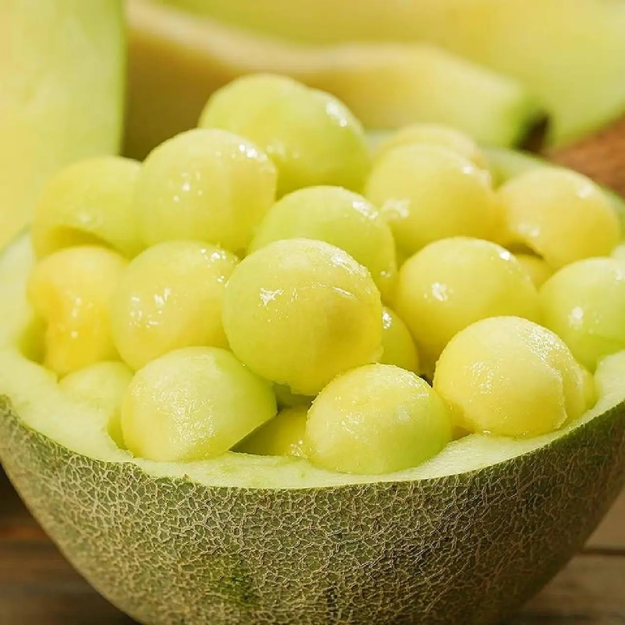 京鲜生海南网纹瓜 净重4-5斤 2粒网纹蜜瓜 生鲜水果 源头直发包邮