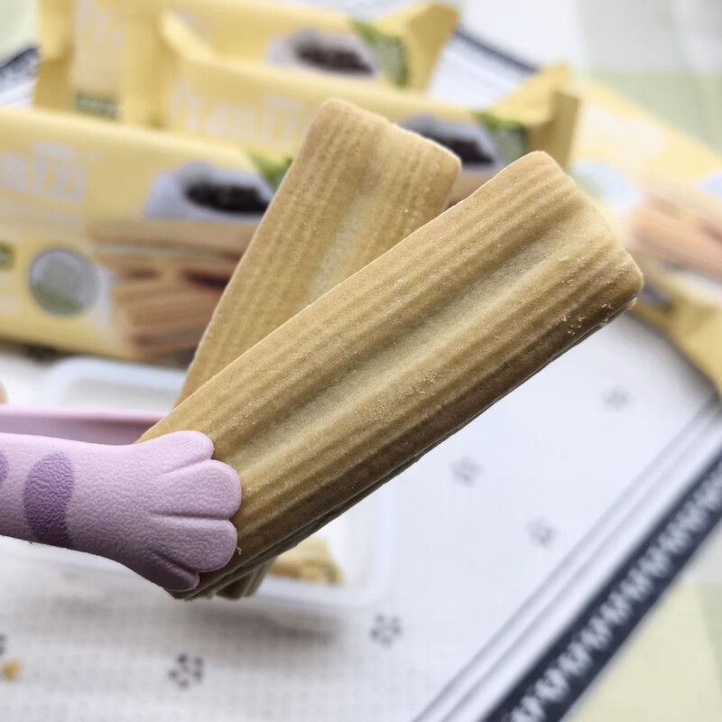 法丽兹醇香黑巧克力味曲奇饼干休闲零食团购食品礼物 醇香柠檬巧克力味44-46根570g