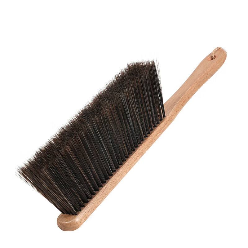 CLCEY【严选好物】适配扫床刷子家用新款除尘刷软毛长柄床上沙发清洁大 加厚款榉木加密5排毛2把装