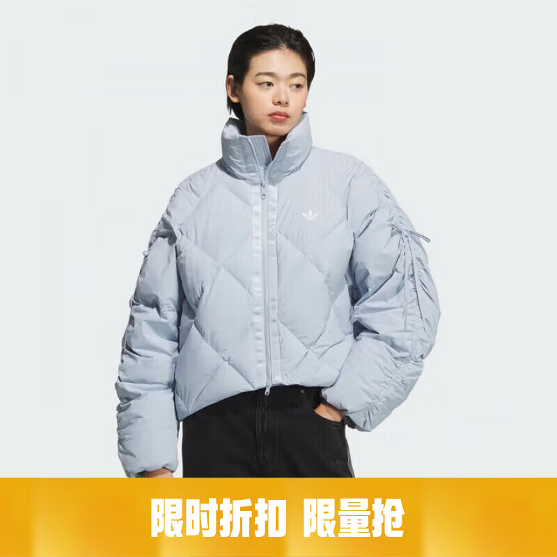 阿迪达斯（adidas）三叶草女子运动休闲羽绒服外套KC2612 KC2612 L
