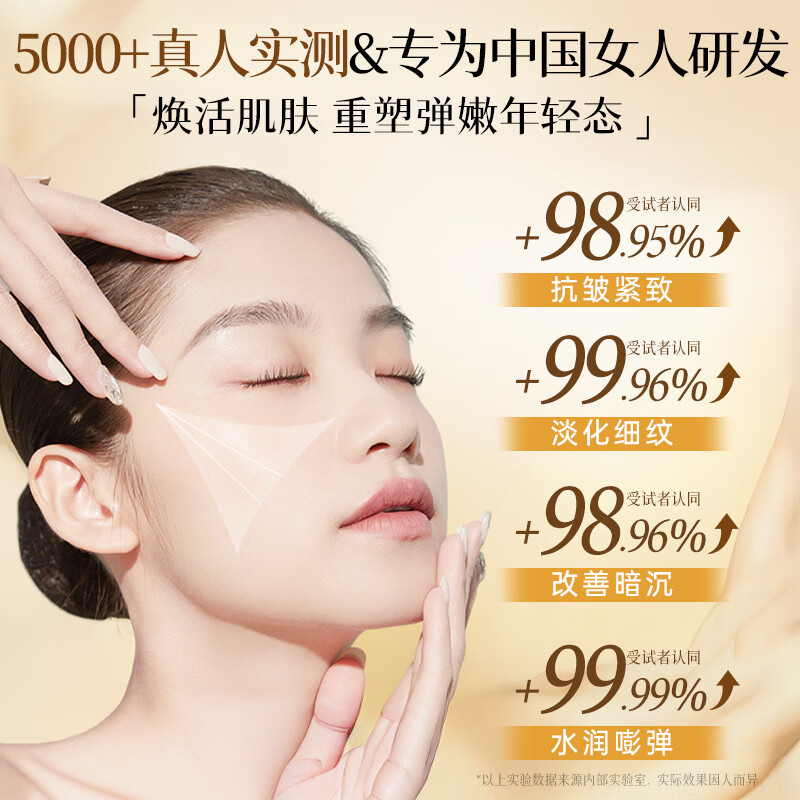 透真羊胎素水乳套装抗皱紧致衰老淡纹提亮补水保湿护肤品礼盒35-50岁 【抗皱紧致】羊胎素水乳4件套