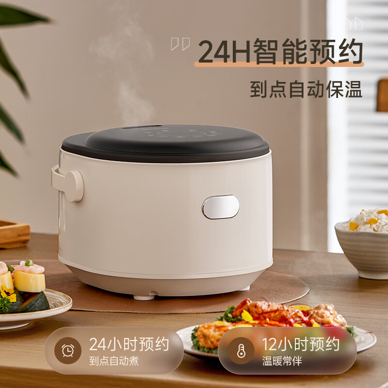 ZEMKON德国家用电饭煲智能预约迷你多功能小型电饭锅 低糖款 2.5L