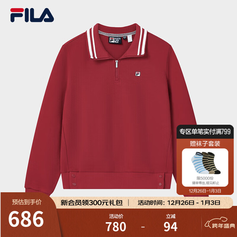 FILA ��ֹٷ�Ů����ͷ����2026���¿�POLO��ʱ����֯�����ɫ���� �����-PK M 165/84A/M 647Ԫ