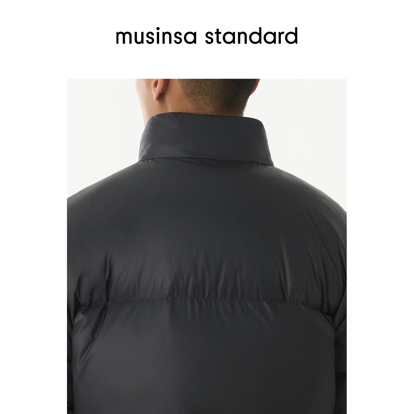MUSINSA STANDARD韩国25冬季轻量休闲男士羽绒服 灰色(DG) L