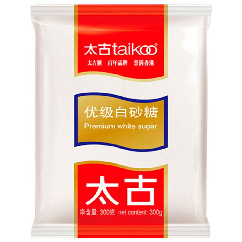 太古优级白砂糖300g 食糖 白糖厨房白糖 食糖 细砂糖 烘焙家用
