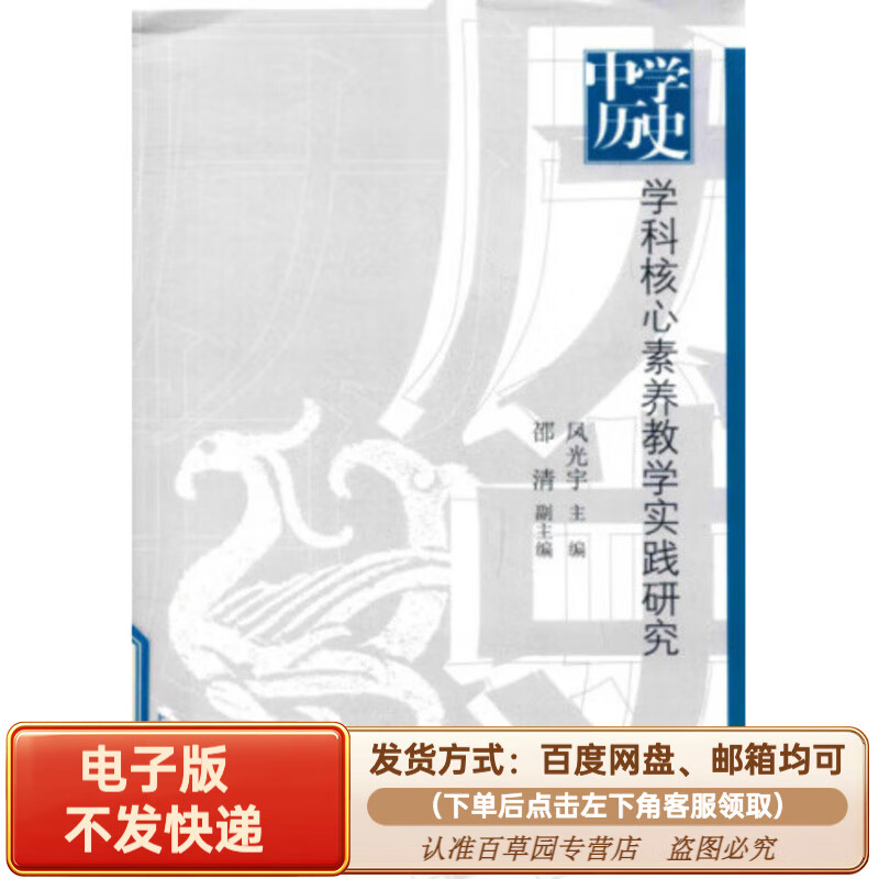 中学历史学科核心素养教学实践研究 电子版pdf 电子版