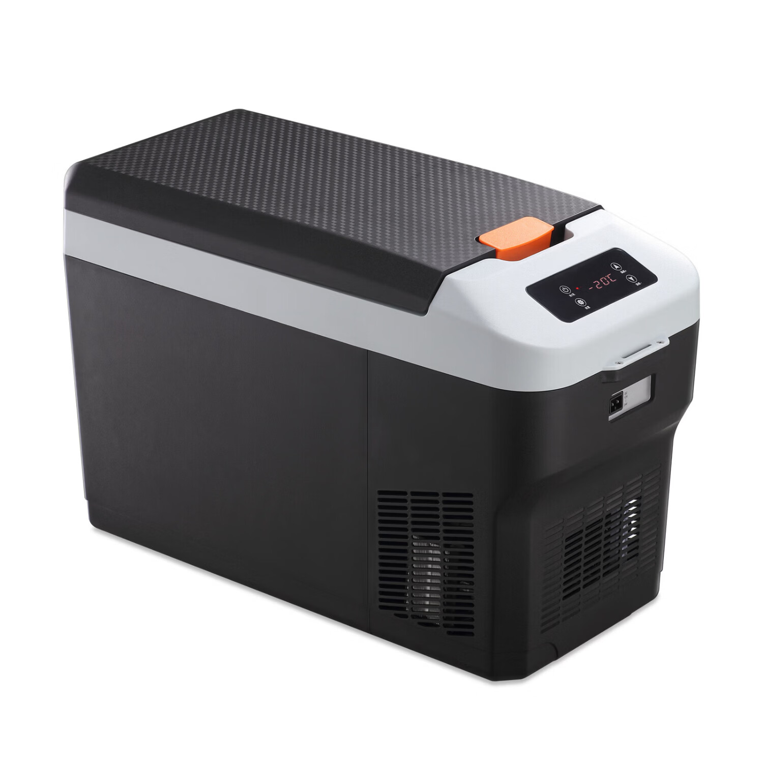 PMG车载冰箱车家两用冷藏冷冻12v24v220v2026最新款车载小冰箱 [黑色]压缩机 车家两用 [-18~20°C]冷冻冷藏 28L