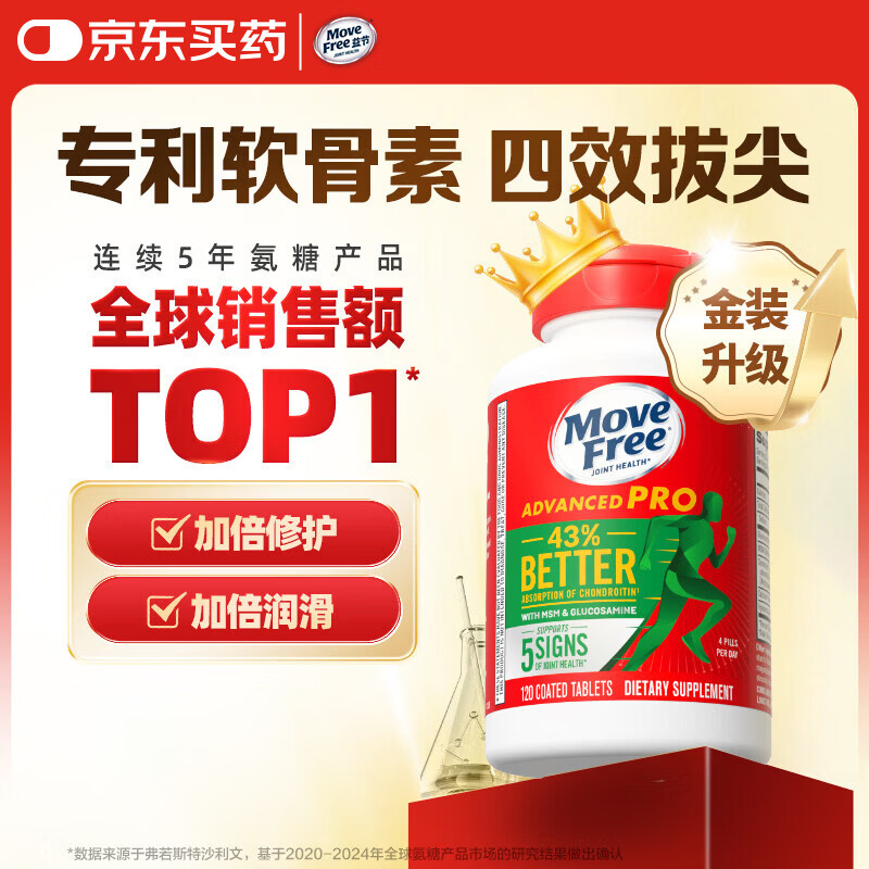 Move Free��ڽ�װ���������ظ�Ƭ120�� ά���������������������������� 389Ԫ