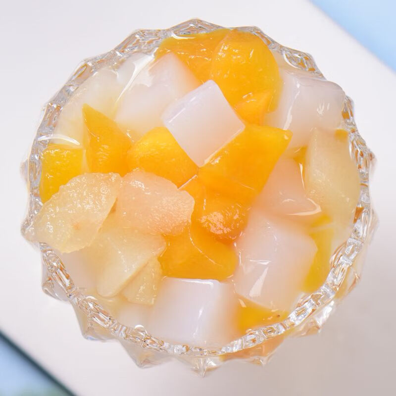 味品堂新鮮什錦罐頭糖水水果罐頭一整箱商用餐飲蛋糕店烘培專用 什錦罐頭220g2罐