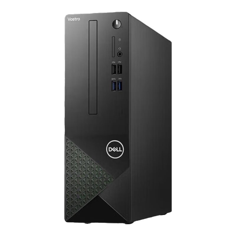戴爾（DELL）戴爾臺式電腦成就3020s升級款1250 高性能主機 i3-14100/i5-14400辦公家用設計臺式機獨立顯卡定制 i3-14100 8G 512G固態(tài) 標配 主機+23.8英寸顯示器