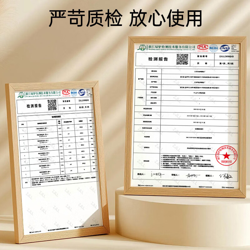 六品堂手提式笔袋双层大容量加厚简约日系帆布笔袋初中生小学生儿童文具盒文具袋牛津布收纳包文具袋 【加厚双层-2个装】藏青+抹茶/可手提 2层