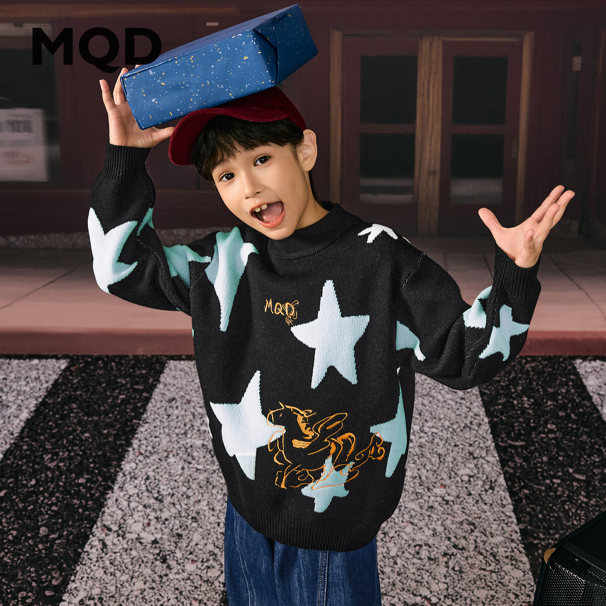 ����١�����MQD��ͯ25���¿���������Ůͯ������Χ��ë�� ��ɫ 150