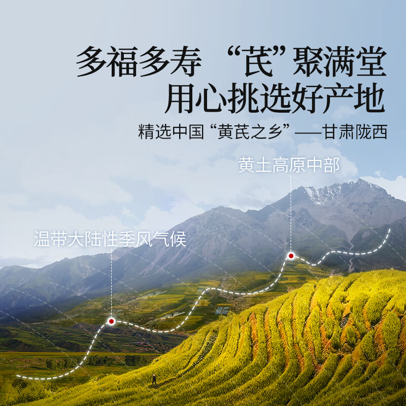 青源堂青源堂西洋参黄芪礼盒250克新年礼物元旦礼物元旦礼品补品年货