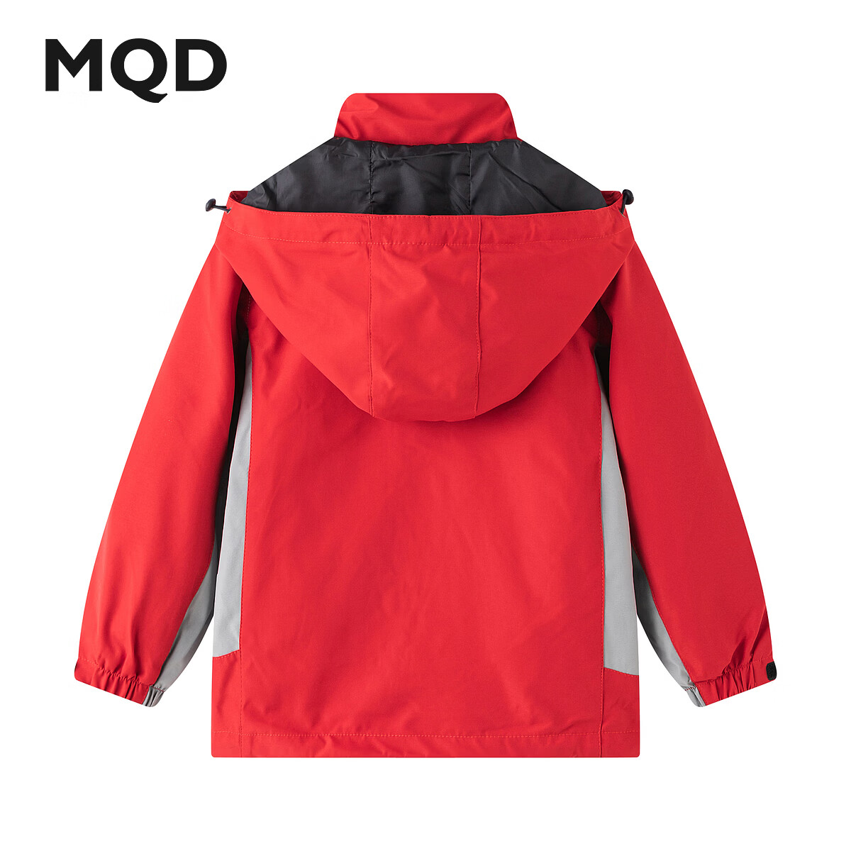 马骑顿脱卸式外套含内胆 酒红 160