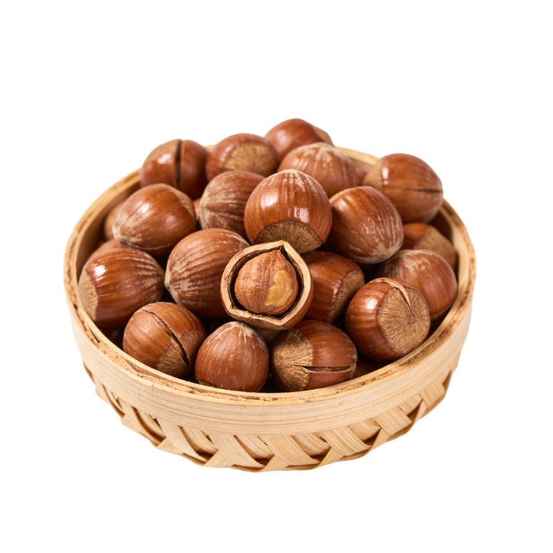 汤泉一品东北大榛子新货东北特产长毛大开口榛子薄皮榛子原味糖炒零食批发 东北开口榛子500g*3袋