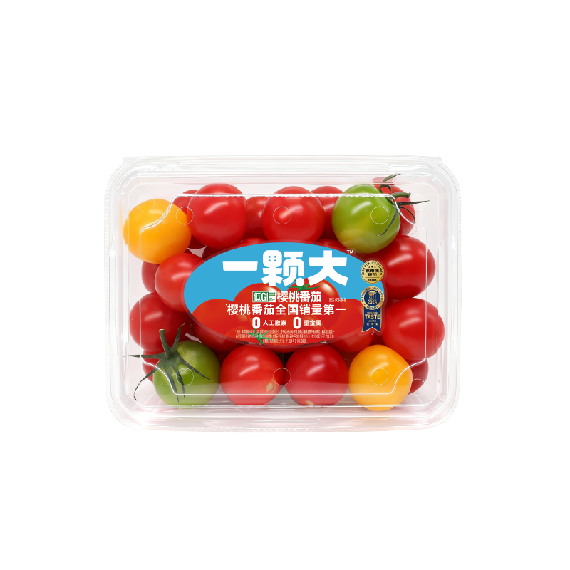 京鲜生&一颗大樱桃串番茄端午礼盒净重1kg*1盒 圣女果源头直发包邮