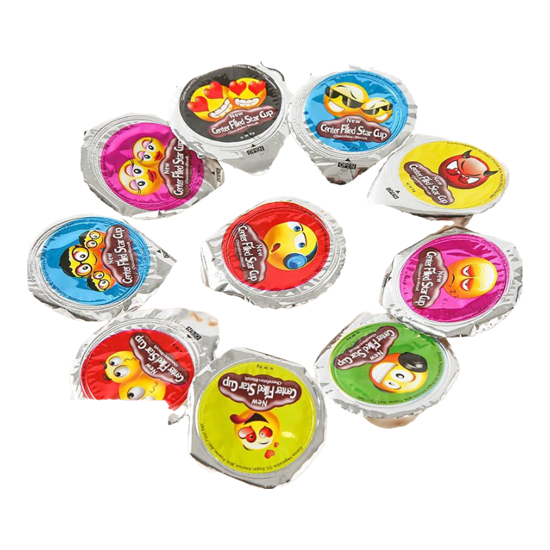 【童年回忆】迷你星球杯麦丽素巧克力味夹心饼干杯零食 星球杯16个【拍两单送勺子】