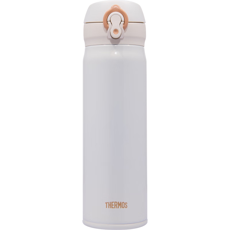 膳魔师（THERMOS）(THERMOS) 保温杯白色500ml不锈钢水杯学生杯JNL-502新年送礼