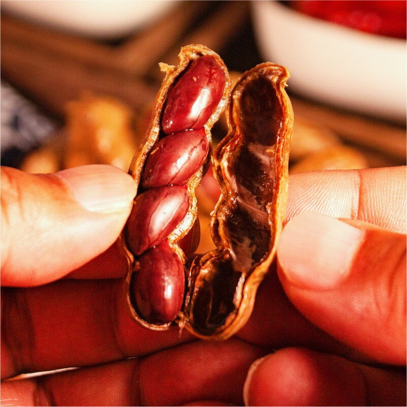 忆江城卤汁花生水煮开袋即食下酒菜深夜零食商用夜市烧烤五香味水煮花 卤汁花生408g*2袋