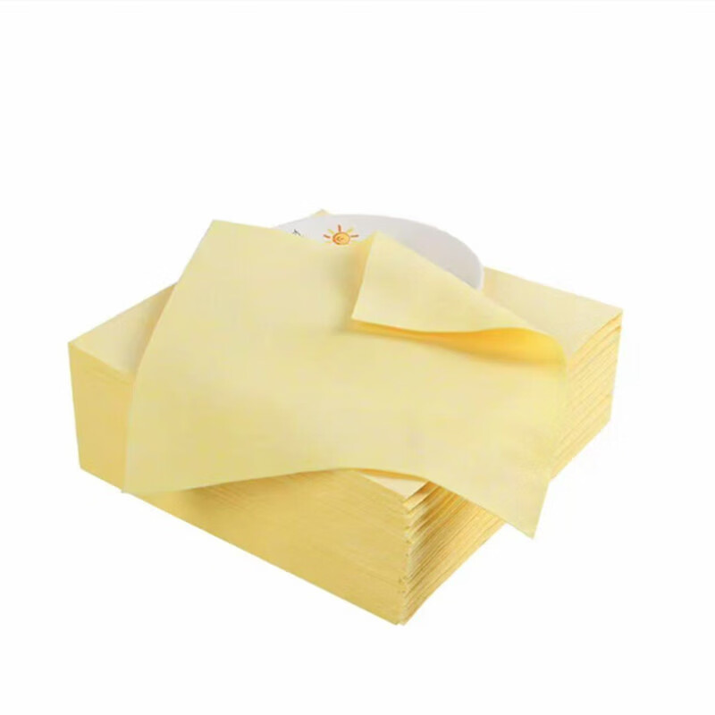 洋臣新款黄色丝瓜抹布厨房洗碗抹布不沾油洗碗布丝瓜抹布洗碗巾 新款黄色丝瓜抹布20条