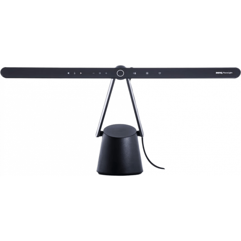 明基（BenQ） PianoLight立式钢琴灯护眼灯 3D光学技术均匀照亮乐谱和琴键 自动开关 6种色温 15级亮度 黑色
