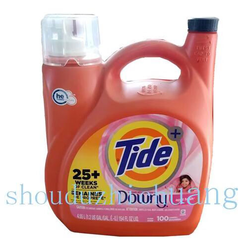 汰漬新款美國(guó)進(jìn)口柔順洗衣液四月455升 新款美國(guó)進(jìn)口tide柔順洗衣液四月4點(diǎn)55升