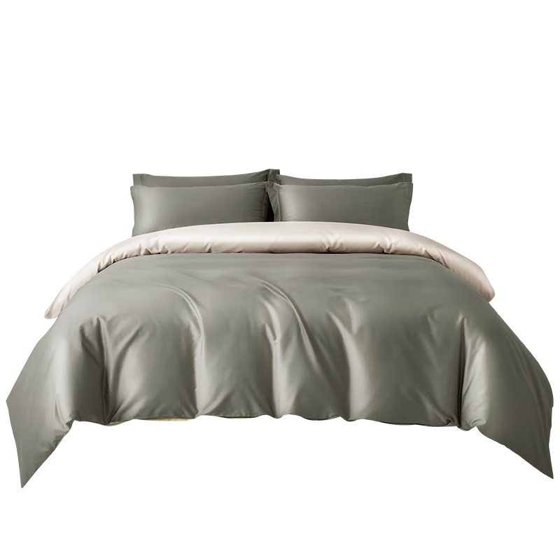 巢歌A类亲肤100%新疆长绒棉四件套纯棉大红婚庆马年套件四季通用酒店民宿床上用品双人被套