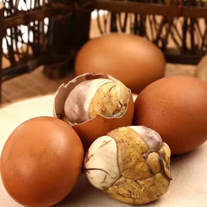 舌小悠【红壳大个】十三天新鲜活珠子鸡胚蛋五香味香辣味开袋即食正宗 经典五香味 50g*10枚