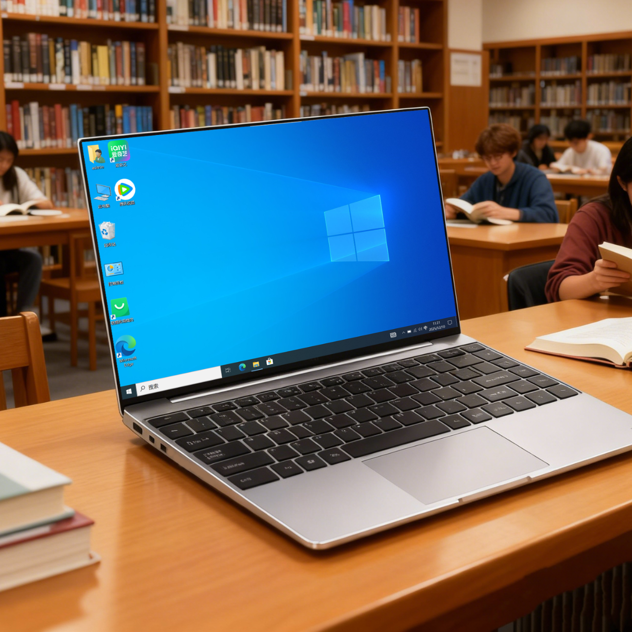 橙状元新款英特尔双系统笔记本电脑学习机二合一办公上网娱乐游戏编程学生小学到高中同步学习点读辅导 银色【学习机/笔记本 二合一】带正版学习系统 1T+32G【送鼠标/支架/电脑包】