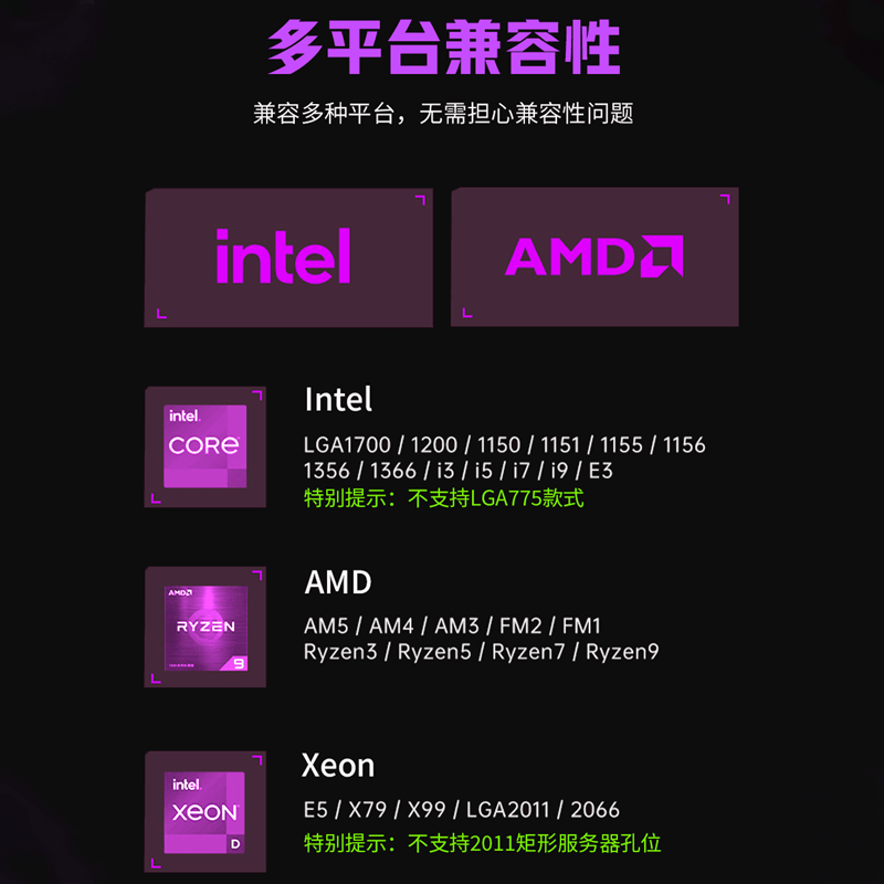 其他家AK段码屏幕显示240/360水冷CPU散热器ARGB数显冷头AM5/1700/2011 全平台兼容【送导热硅脂】