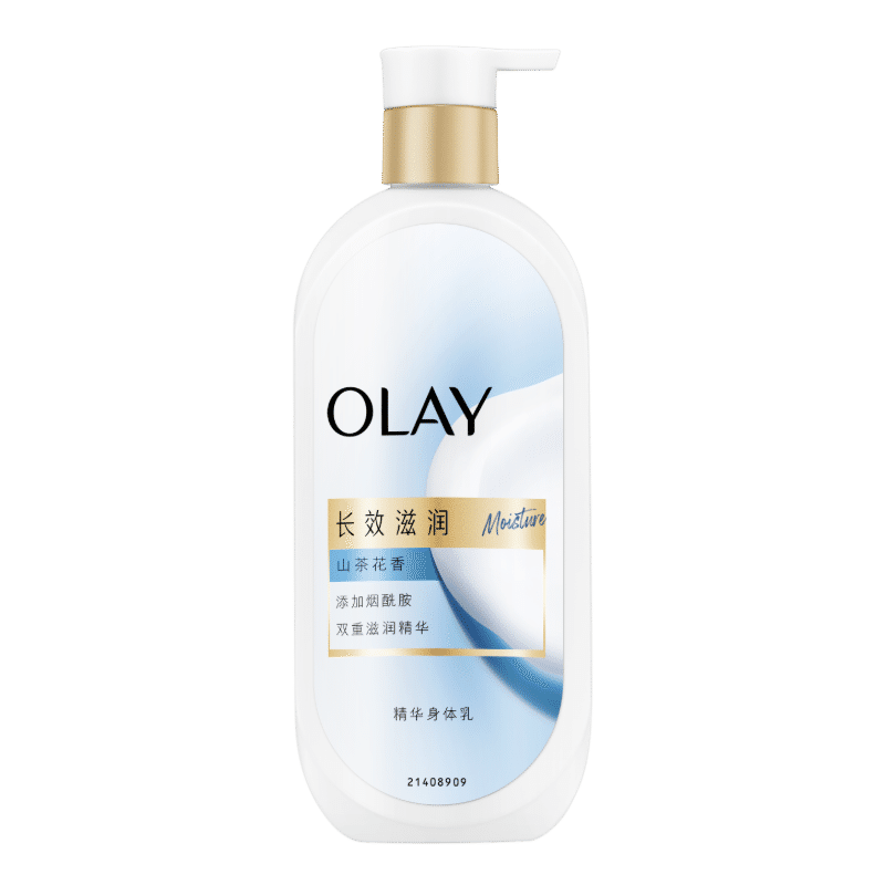 OLAY长效滋润精华身体乳360g山茶花香含面护精华烟酰胺持久留香男女士