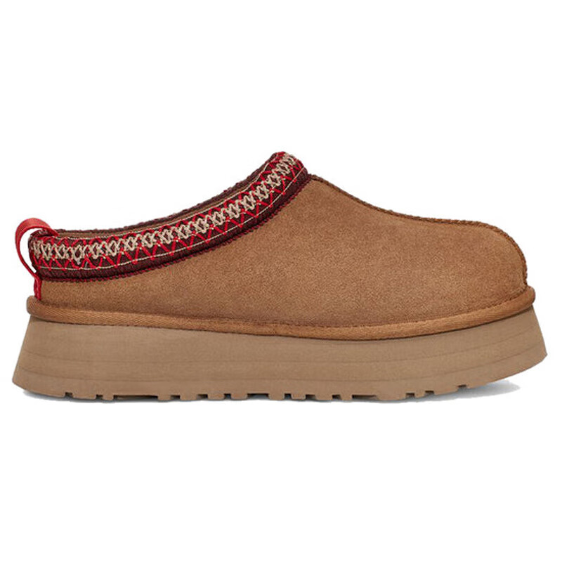 UGG EVERSHEEPSKINS冬季厚底女鞋Tazz塔茨一脚蹬懒人鞋舒适休闲保暖小短靴加绒保暖 1122553黑色 40 US9=国内40（内长26cm）