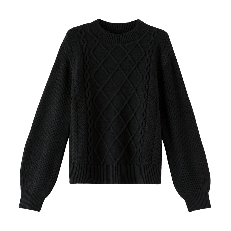 ���ס���Ʒ�������Բ��ë�º���ë�������ʰٴ���֯��Ů ��ɫ M 89Ԫ