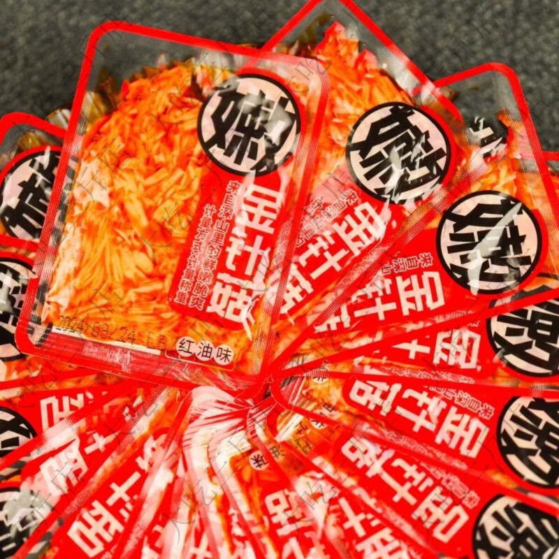 金针菇新鲜菇类菌菇食用无公害蔬菜金针菇开袋即食商用怀旧 香辣味 狂抢：整箱约375g50-53袋