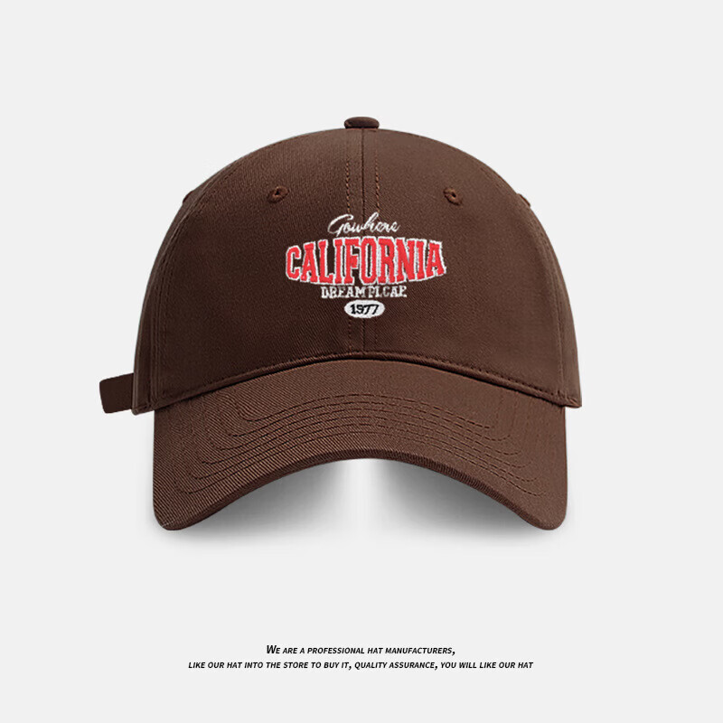 R标字母棒球帽韩版ins男女小众大头围运动防晒帽子百搭软顶鸭舌帽 605CHT橘色1977棒球帽 均码