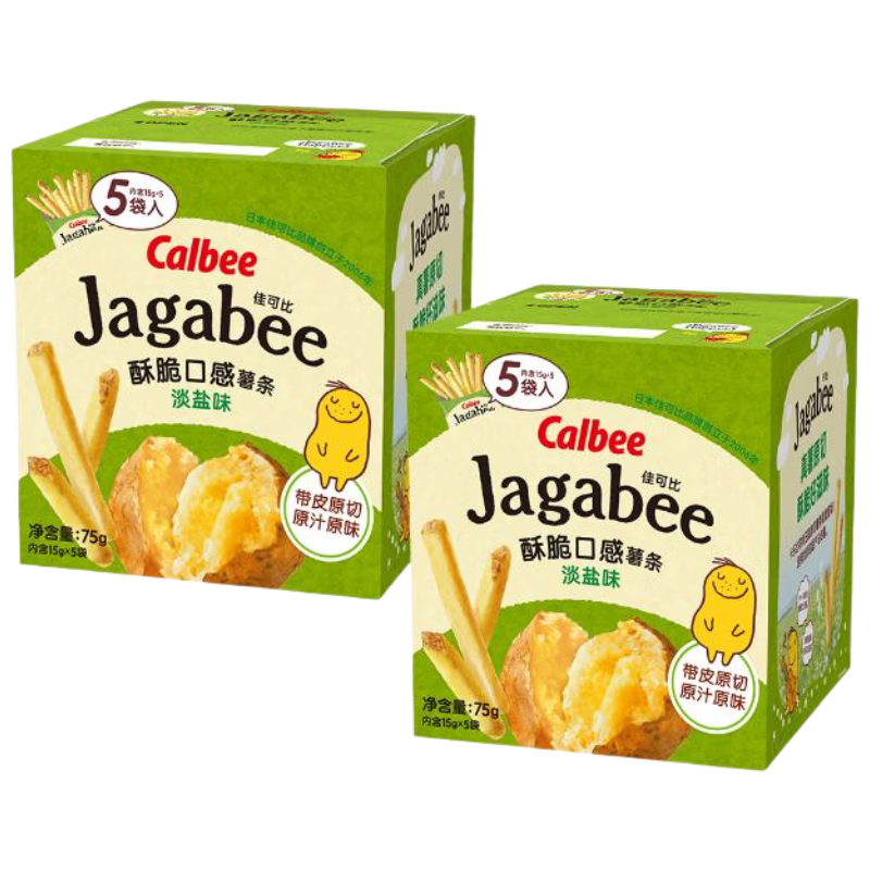 ���ֱȣ�Calbee���ѿɱ��������ֵ� ����ζ75g*2�� ������Ƭ ��������ʳ