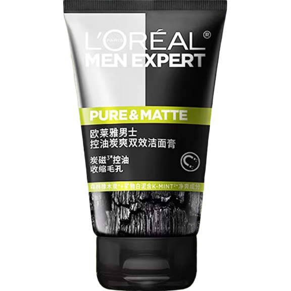 ���ڲ�����ŷ���� L'OREAL��ʿϴ���̿��������ͷ�������ɽ�Ҳ�ˮ��ʪС������Ʒ��װ ����̿ˬ˫Ч�����100ml 19.4Ԫ